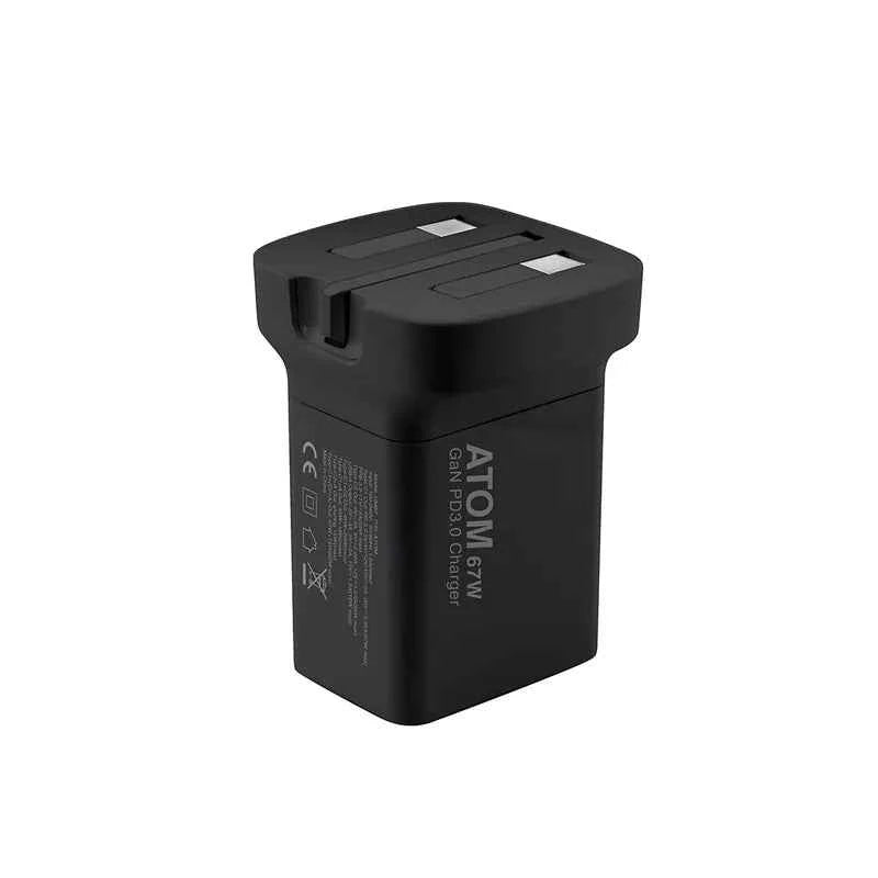 Xpower Atom 67W Wall Charger - Black Xpower Atom 67W Wall Charger - Black